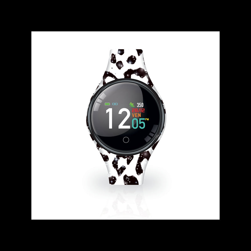 OROLOGIO SMARTWATCH TECHMADE FREETIME GLITTER ANIMALIER