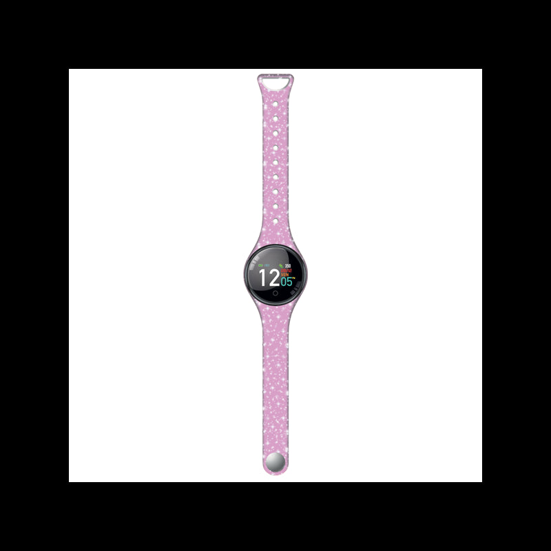 OROLOGIO SMARTWATCH TECHMADE FREETIME GLITTER PINK