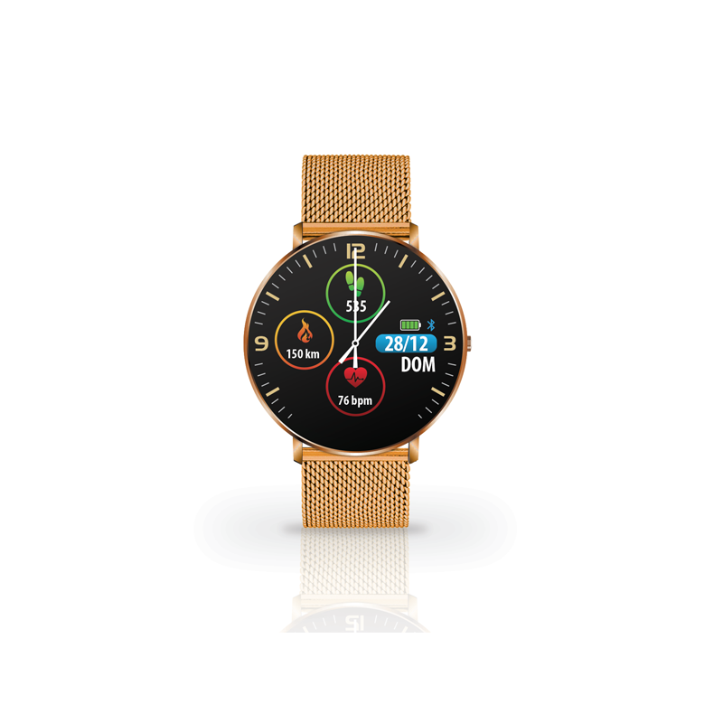 OROLOGIO SMARTWATCH TECHMADE KOSMOS MAGNETIC GOLD