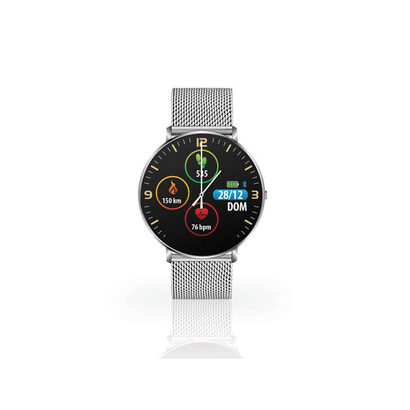 OROLOGIO SMARTWATCH TECHMADE KOSMOS MAGNETIC SILVER