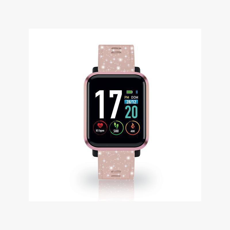 OROLOGIO SMARTWATCH TECHMADE STARK GLITTER PINK