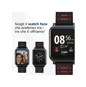 OROLOGIO TECHWATCH S2 ROSSO