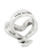 ANELLO UNODE50 CORAZON CLAVADO Ref.ANI0265MTL000